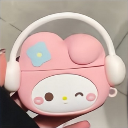 For Airpods Pro 3 (2025) Transparent Diamond Clear Design Shock-Resistant Dustproof [Visible Front LED] [Wireless Charging] with Carabiner Case Cover