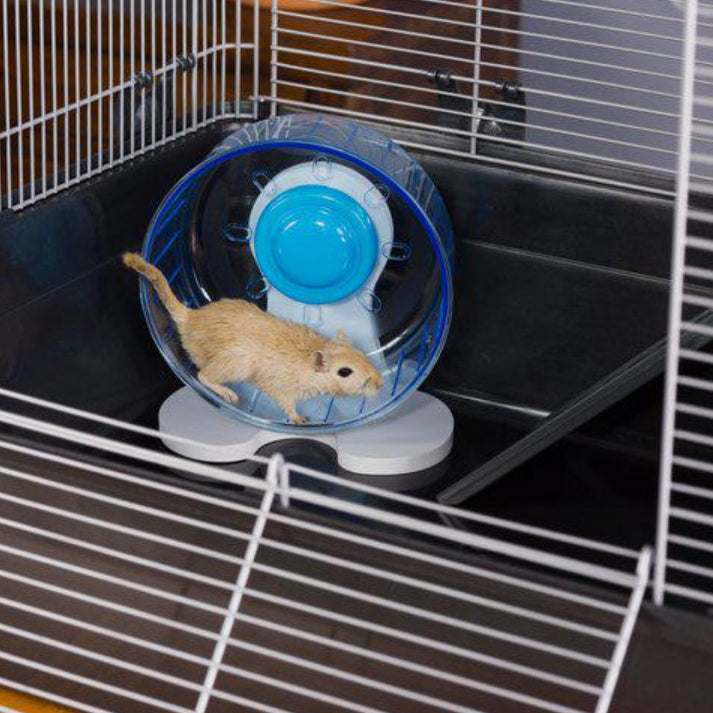 Prevue Quiet Wheel Exercise Wheel for Small Pets [Small Pet Supplies] Small - 1 count