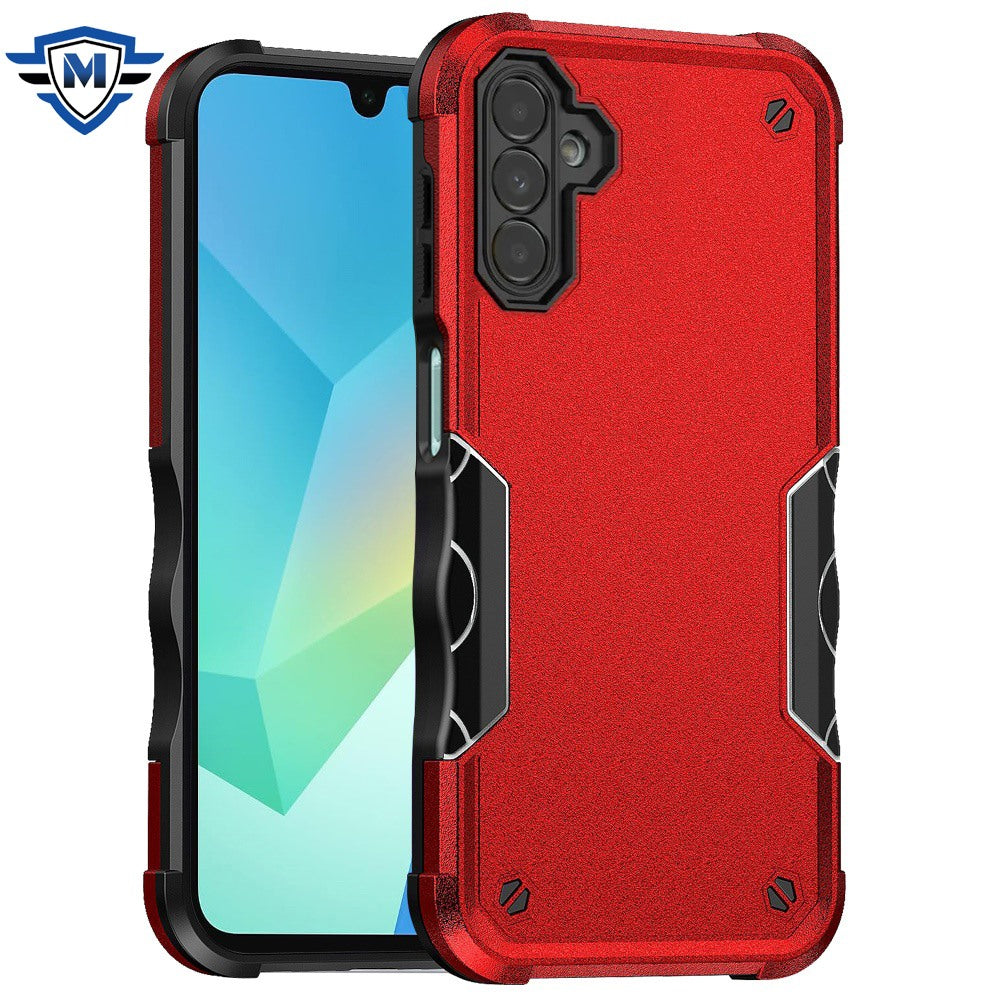 For Apple iPhone 16e Slim Fit Back Hybrid Lightweight Shockproof 2-in-1 Hybrid Hard PC Bumper Frame Armor Protection Case Cover Purple