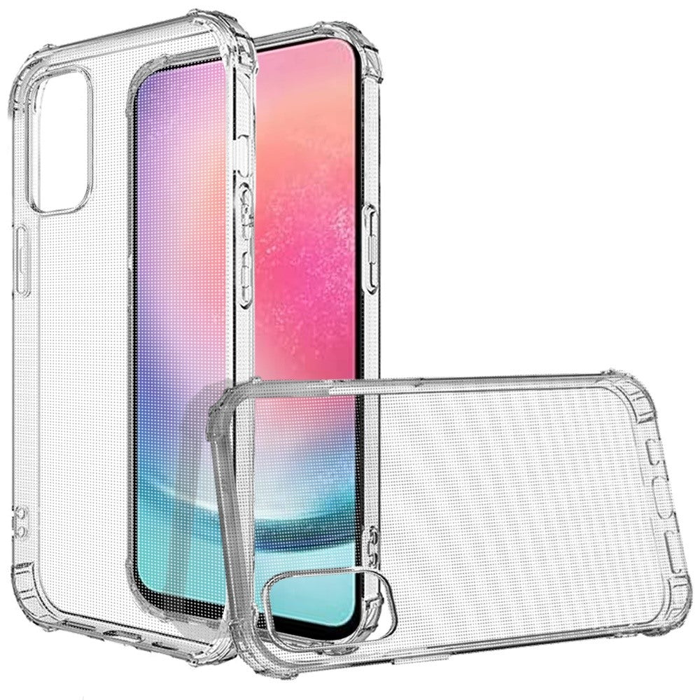 For Apple iPhone 17 AIR Hybrid Transparent Thick TPU Rubber Silicone 4 Corners Gel Shockproof Protective Slim Back Case Cover Clear