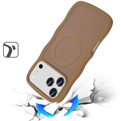 For Apple iPhone 17 Pro (6.3") Grip Hand Magnetic Hybrid Case Shockproof Protection Matte Skin Rubber TPU + PC Case Cover