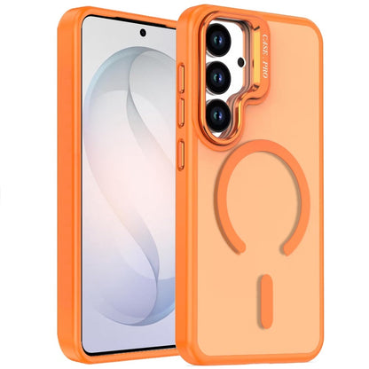 Phone Case for Samsung Galaxy S26 FE /Fan Edition Magnetic Shockproof Hybrid Camera Stand Guard Anti Slip Rubber Durable Protective Matte Design Cover