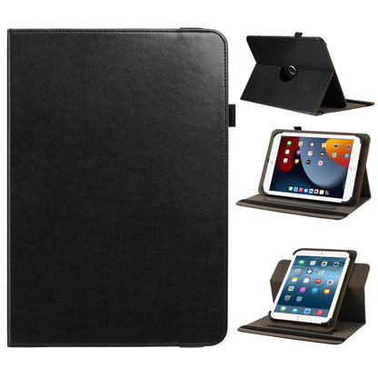 Universal PU Leather Folio Magnetic Closure Multi-Angle Stand Slim Fit Full Body Precise Cutouts