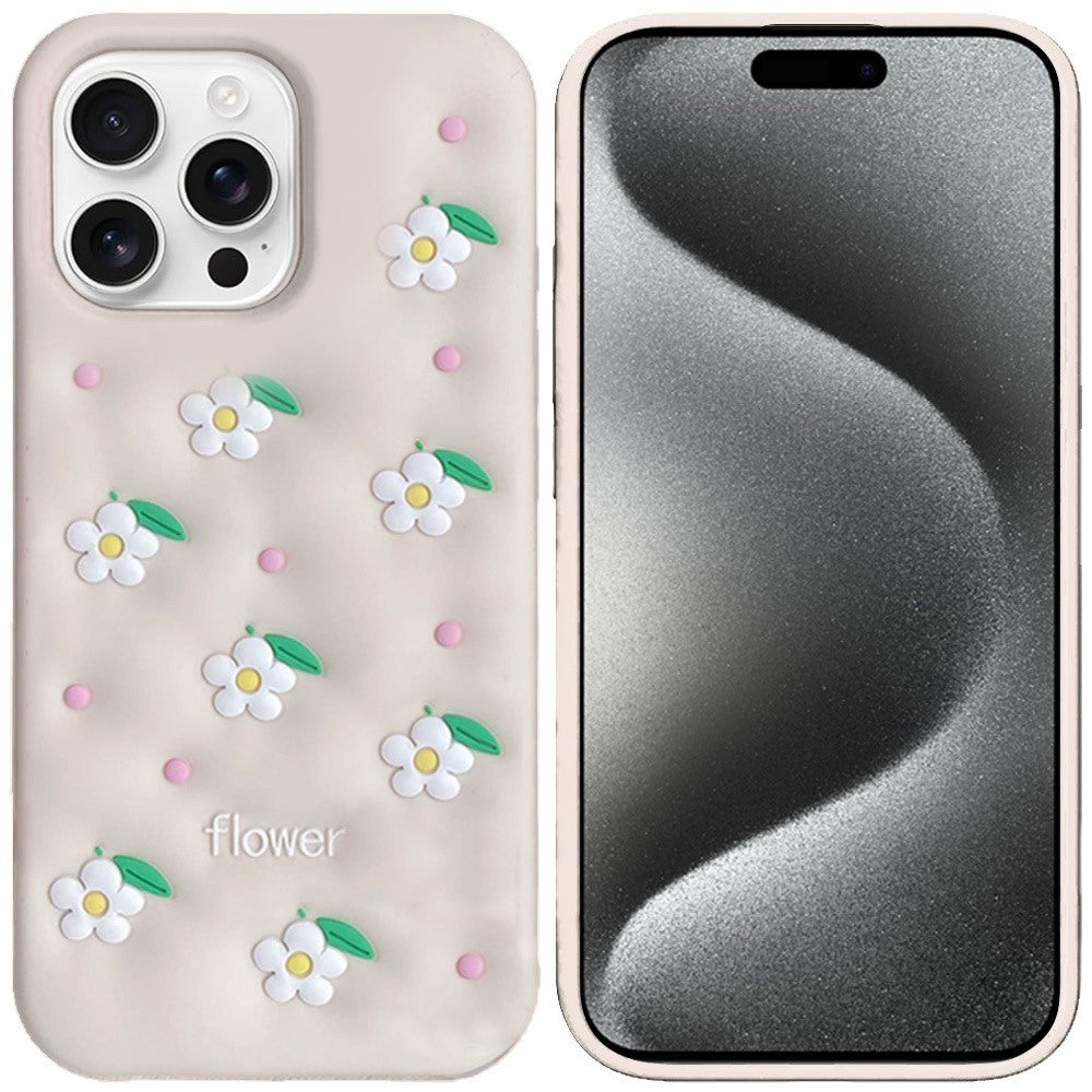 Fashionable Silicone Textured Decorative Design Pattern Protective Rubber TPU Hybrid Protection