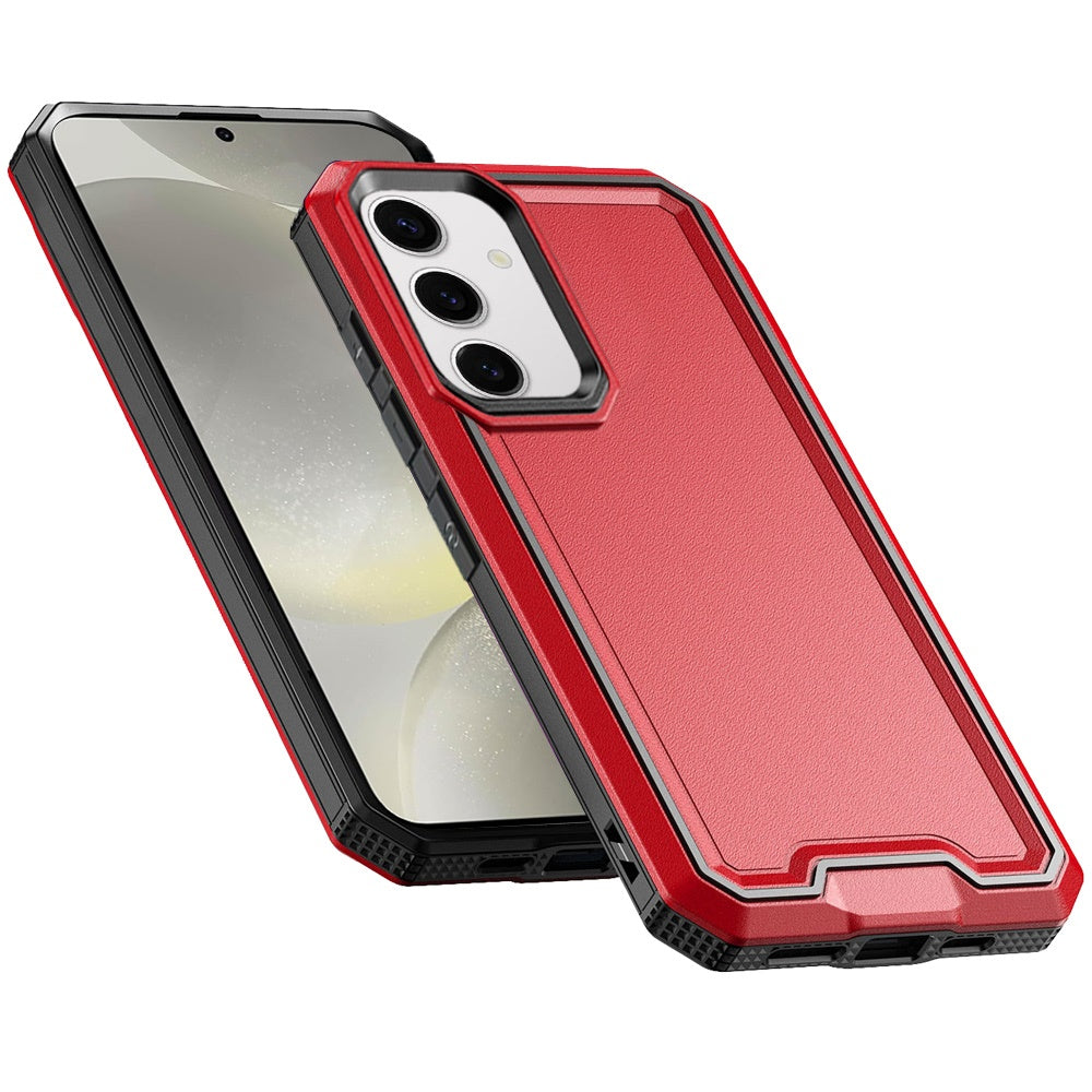 For Samsung Galaxy S25 Ultra Tough Modern Fused Hybrid Armor Hard PC TPU Rubber Shockproof Drop Protection Impact Case Cover