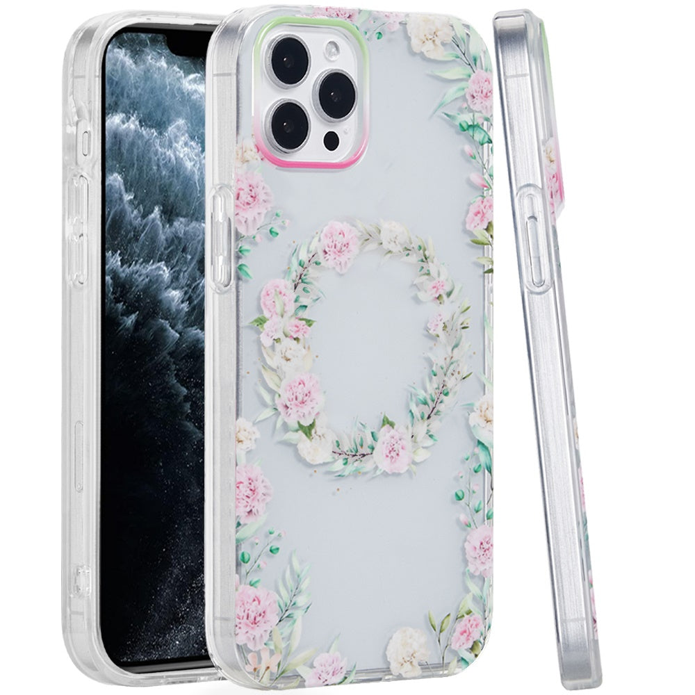 For Samsung Galaxy S21 Fashion Layer Design Slim IMD TPU Protective, Shockproof Hybrid Stylish Durable Hard PC Case Cover