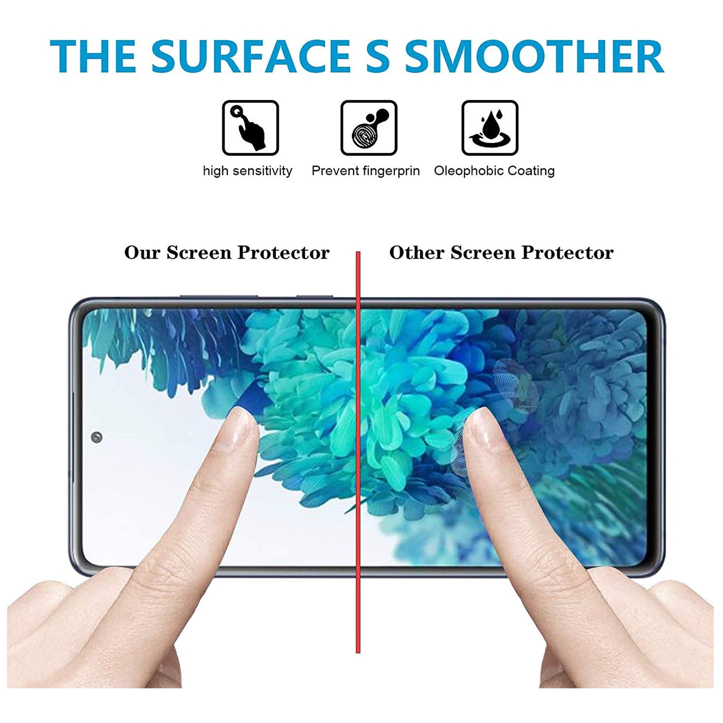 For TCL K32 5G Screen Protector Tempered Glass Film, Scratch Resistant Easy Install for HD Display Protection Protector Clear