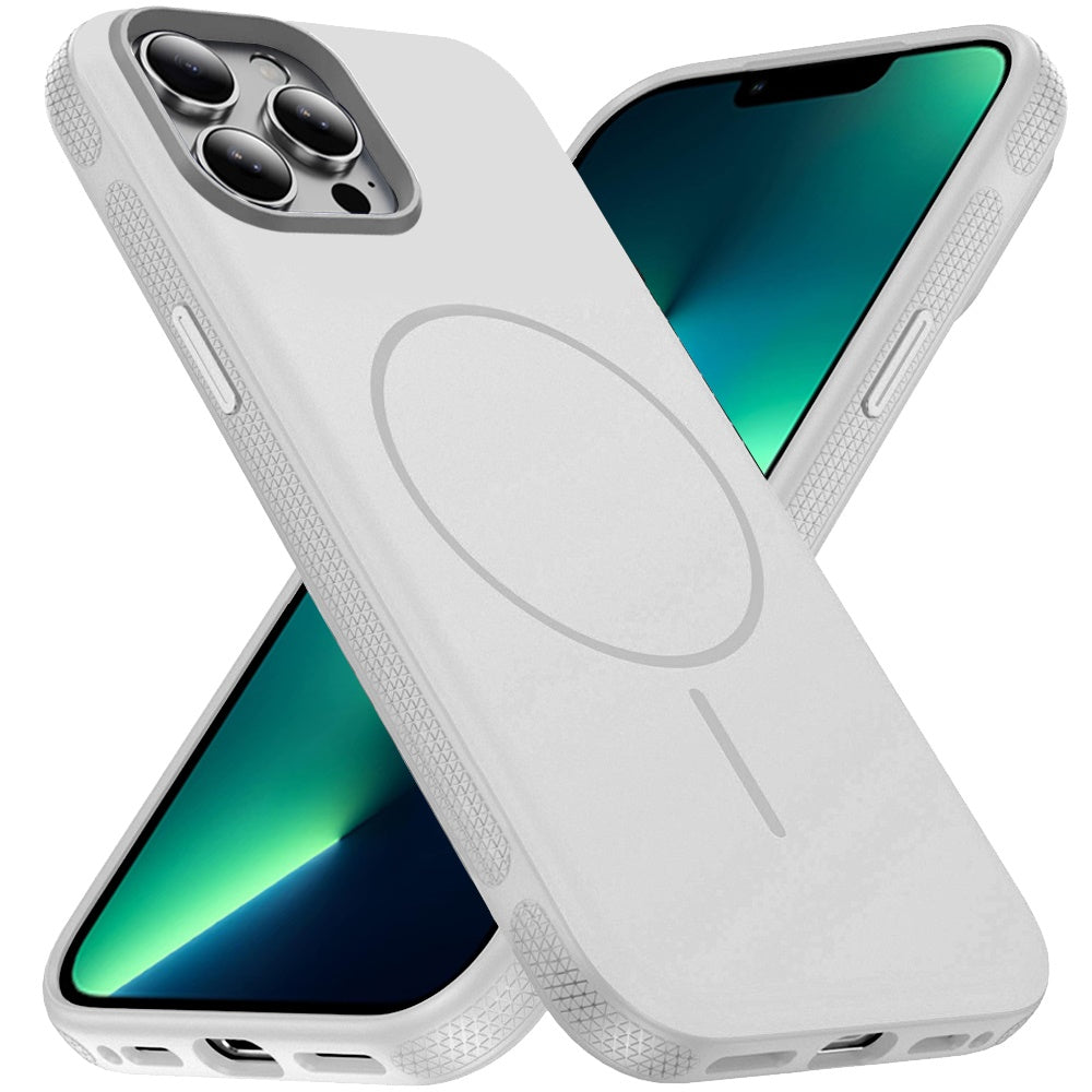 Phone Case for Apple iPhone 13 Pro Max Super Magnetic Matte Hybrid Shockproof Thick Protective Durable Grip Anti Scratch Premium Edge Slim Fit Cover