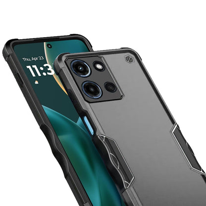 Phone Case for Motorola Moto G Stylus 5G 2026 /2025 Shockproof Rugged Hybrid TPU Anti-Slip Grip Armor Military Grade Drop Resistant Shock-Absorbing Impact Cover Gray