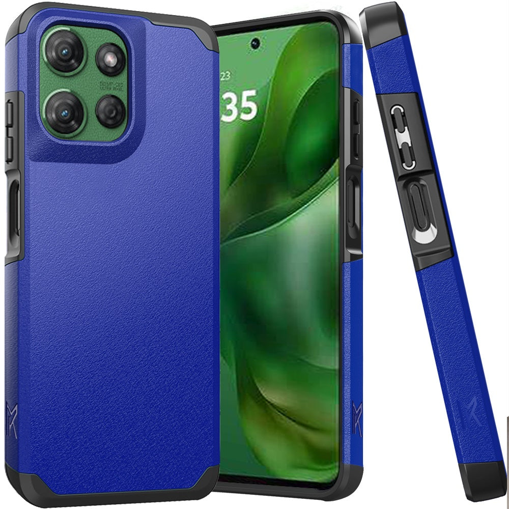 For Motorola Moto G Power 5G (2025) Slim Tough Shockproof Hybrid with Dual Layer Hard PC + TPU Protection, Armor for Strong Drop & Impact Resistance Case Cover