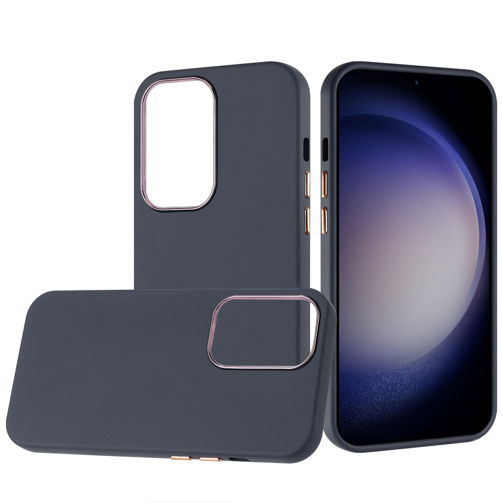 For Apple iPhone 17 Pro Hybrid Armor Shockproof, Durable Bumper Rubber Gummy Gel Slick Hard PC Silicone TPU Case Cover Blue