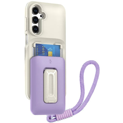 For Samsung Galaxy S25 Ultra Wallet Case with 2- Credit Card Holder, Wrist Strap & Kickstand Hybrid Shockproof TPU Case Cover
