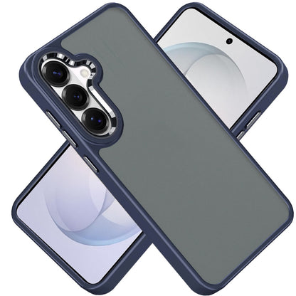 Phone Case for Samsung Galaxy S26 FE /Fan Edition Polished Acrylic Hybrid TPU Slim Shockproof Metal Button Thick Durable Grip Camera Protection Anti-Scratch Cover