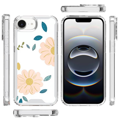 For Apple iPhone 17E /16E Beautiful TPU Design, Slim Shockproof Soft Cover for Women and Girls, Stylish Protective Case Cover
