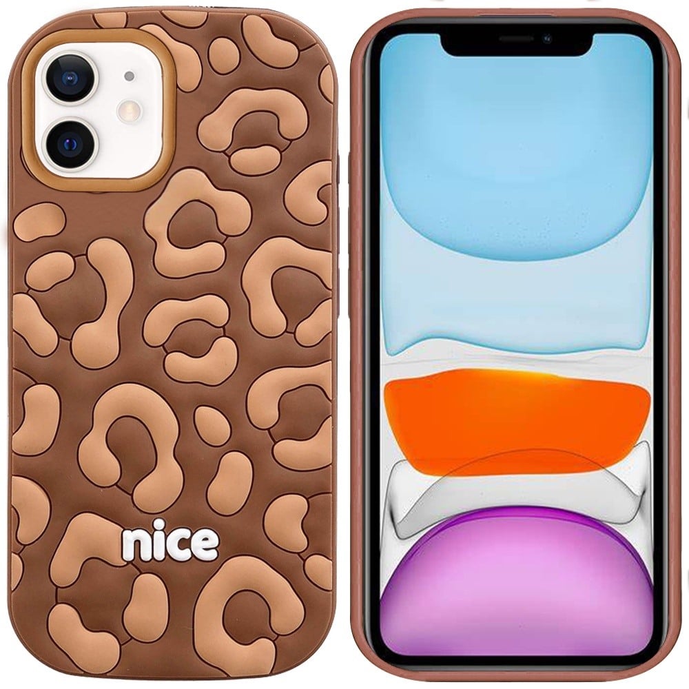 Phone Case for Apple iPhone 11 Fashionable Silicone Textured Decorative Design Pattern Protective Rubber TPU Hybrid Protection Cover