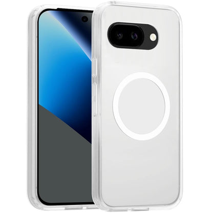 For Google Pixel 10a MagSafe Compatible Case Hybrid Soft TPU Bumper Hard Translucent Matte Back Slim Shockproof Case Cover