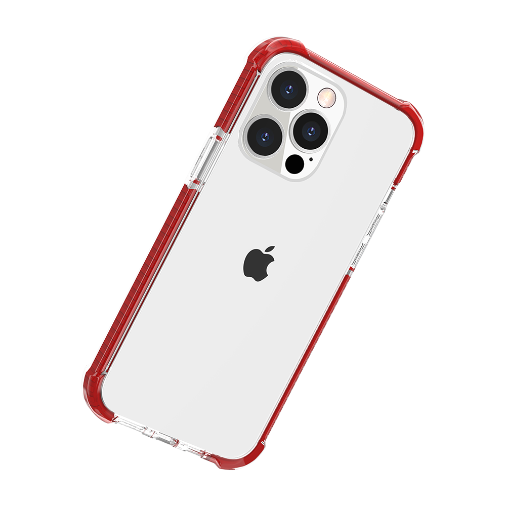 Phone Case for Apple iPhone 18 Pro Max Transparent Acrylic Shockproof Rugged Hybrid Heavy Duty Color Frame Raised Bezel Clear Durable Grip Cover