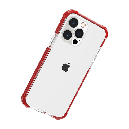 Phone Case for Apple iPhone 18 Pro Max Transparent Acrylic Shockproof Rugged Hybrid Heavy Duty Color Frame Raised Bezel Clear Durable Grip Cover