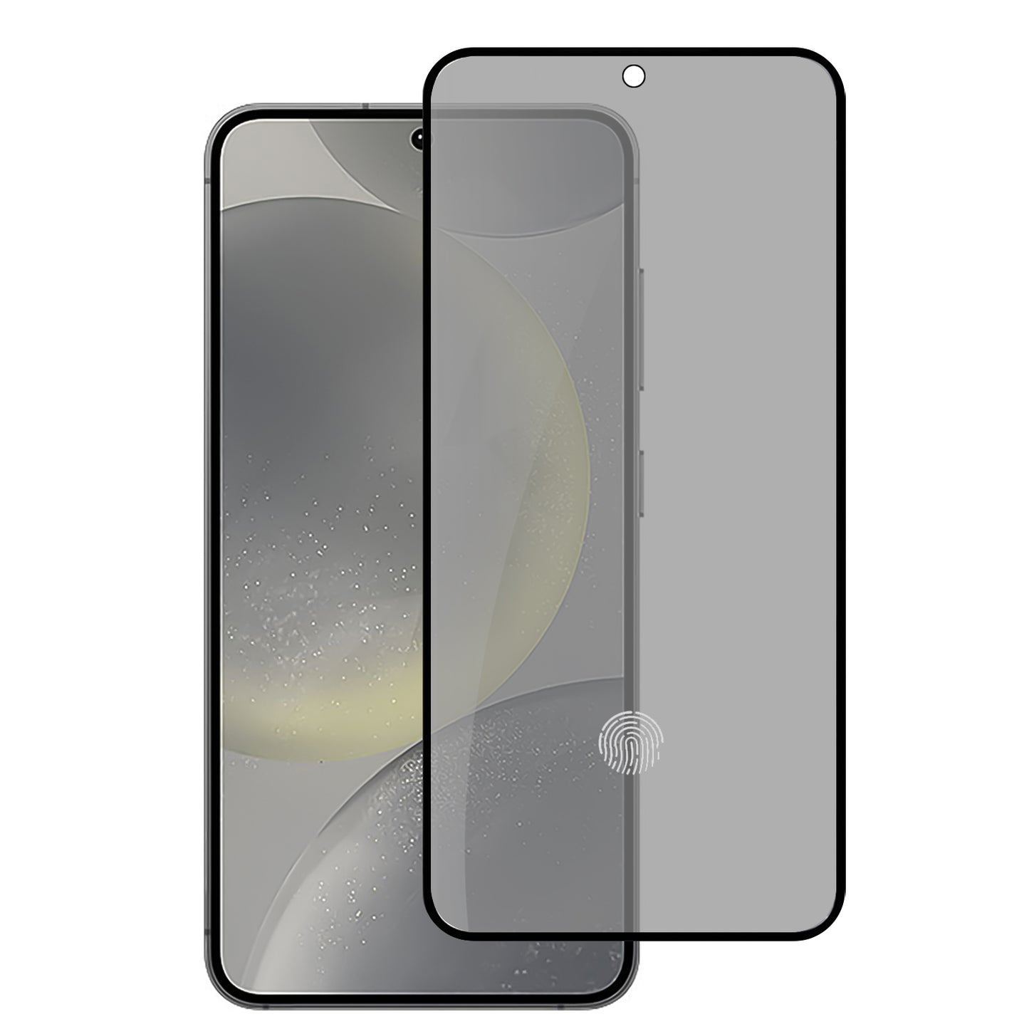 For Samsung Galaxy S25+ /S25 Plus /S24+ Plus Privacy Screen Protector, Anti Spy Anti Peeping Tempered Glass Full Protective Film, 9H, Anti Scratch, Easy Install Protector Black