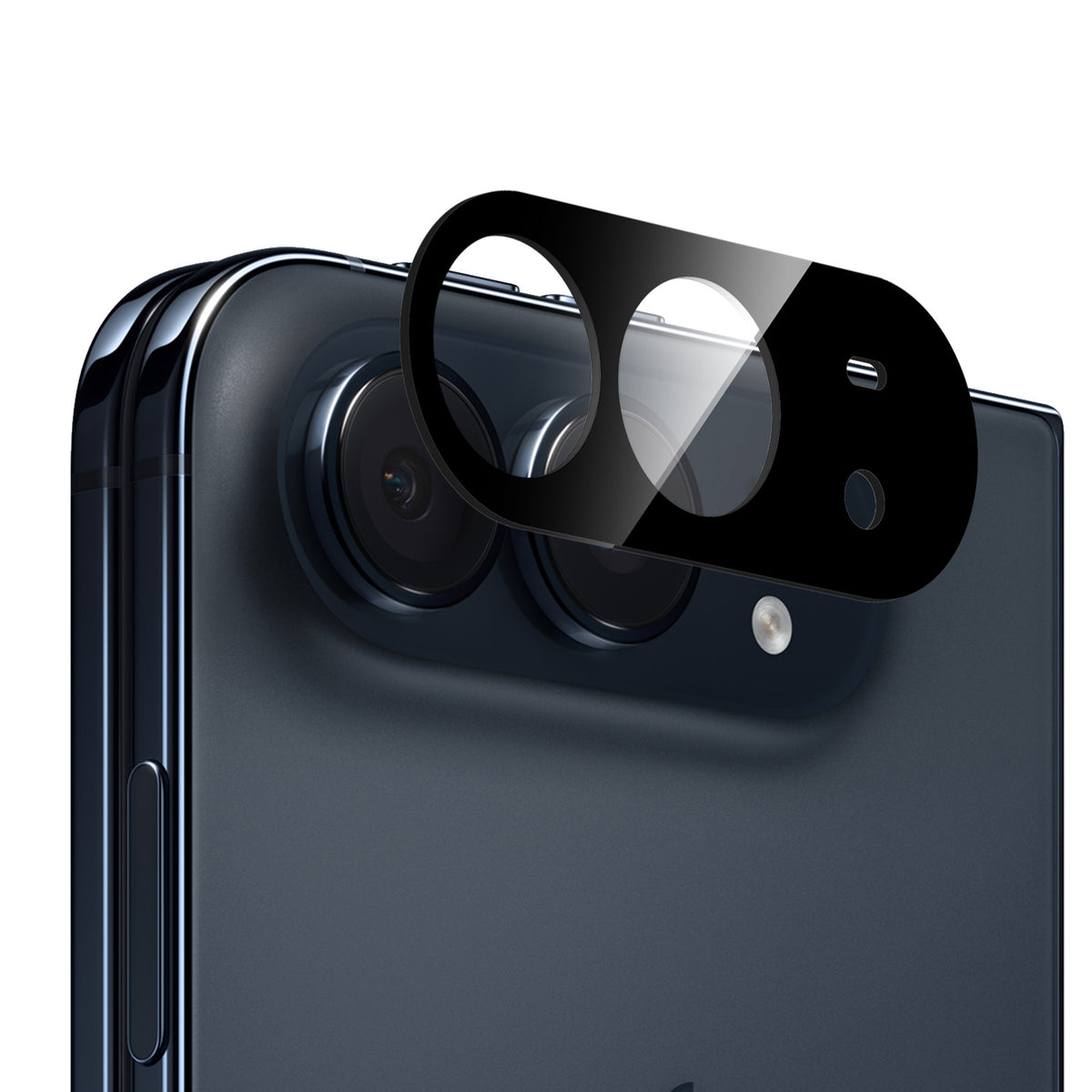 Camera Lens Tempered Glass 2.5D Scratch Resistant Anti Fingerprint HD Clear Protective Color Edge