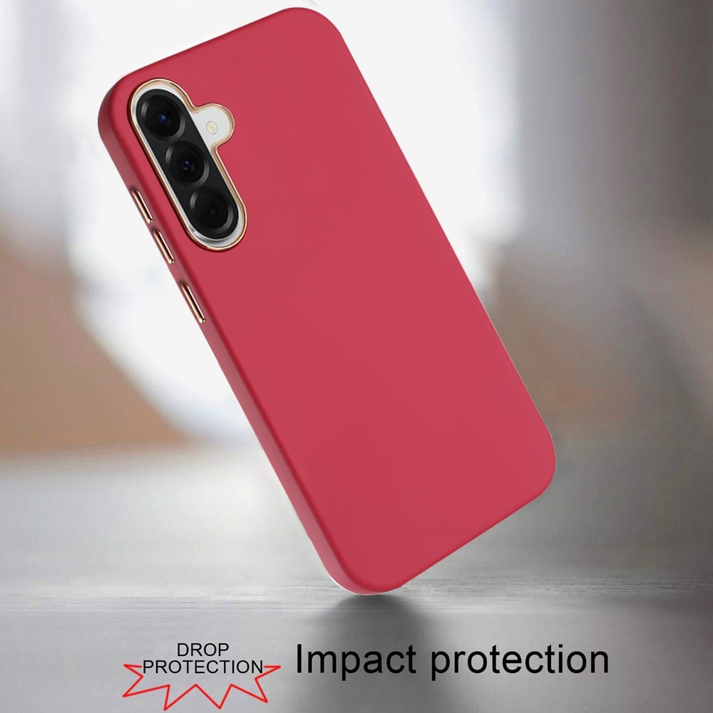 Phone Case for Samsung Galaxy A27 Classy Rubber Slick TPU Hybrid Shockproof Durable Protective Slim Grip Premium Elegant Stylish Everyday Design Cover