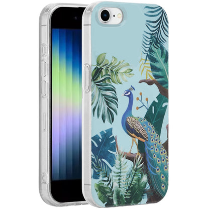 For Apple iPhone 8 Plus /7 Plus Fashion Layer Design Slim IMD TPU Protective, Shockproof Hybrid Stylish Durable Hard PC Case Cover
