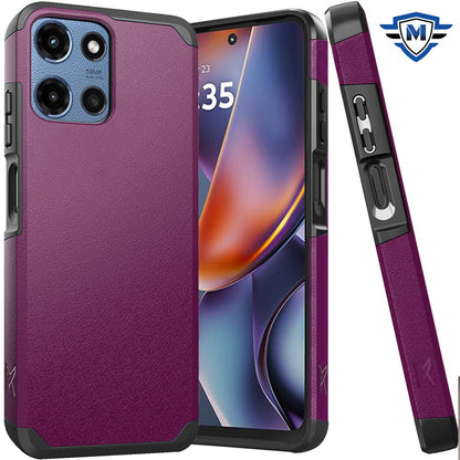 For Motorola Moto G 5G 2025 Premium Slim Tough 2in1 Hybrid Case Dual-Layer PC TPU Rubber Armor with Shockproof Protection Case Cover