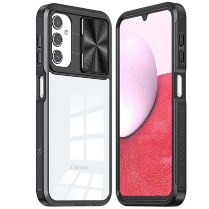 Standard for Motorola Moto G Stylus 5G 2024 Motorola Moto G Stylus 5G 2024 Hybrid Cases with Sliding Camera Cover Transparent Back Slim Shockproof Bumper TPU Protective Cover