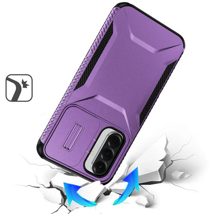 Phone Case for Samsung Galaxy A27 Shockproof Hybrid Rugged Grip Camera Window Guard Window Protective Heavy Duty Slim Textured Design Cover