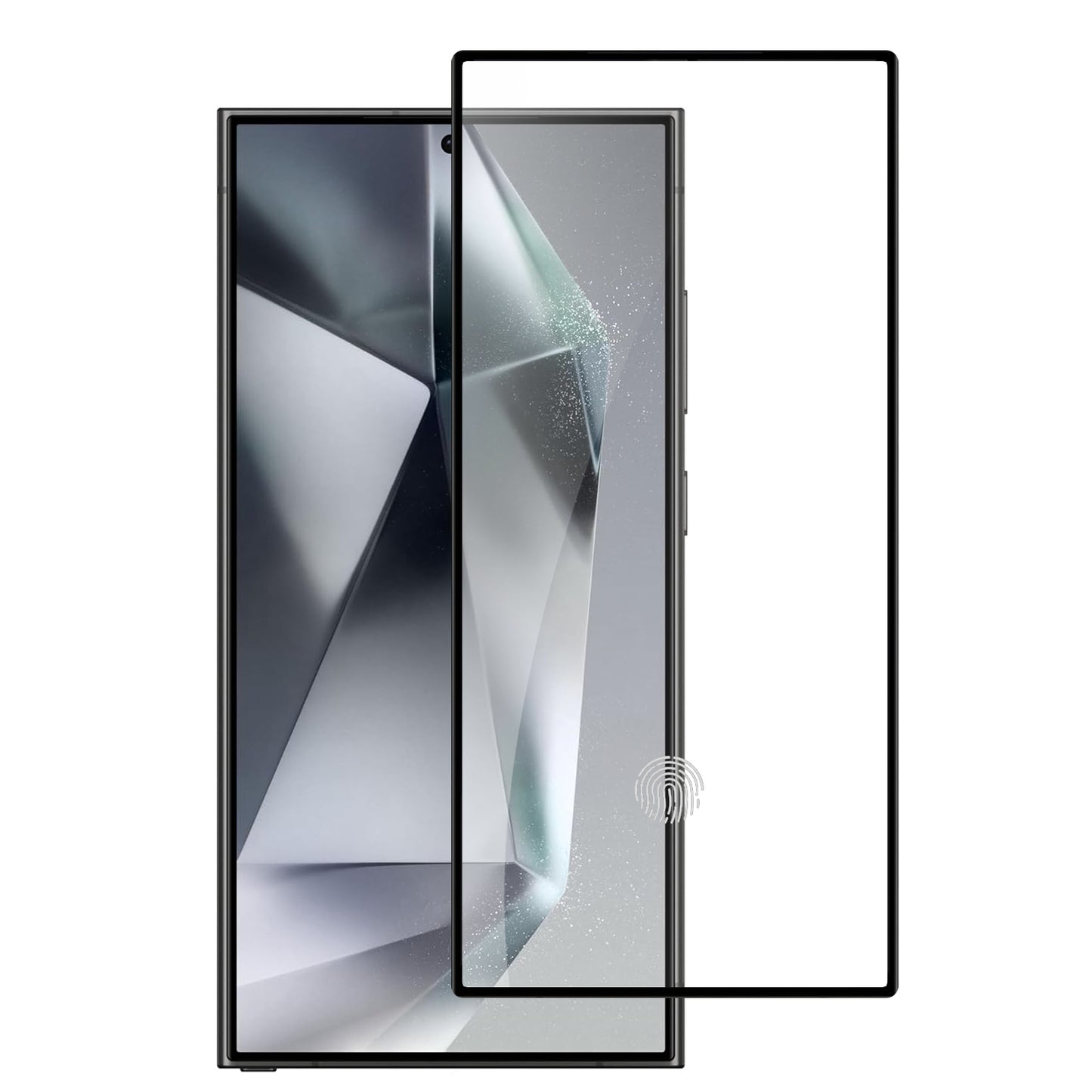 For Samsung Galaxy S26 Ultra Privacy Screen Protector, Anti Spy Anti Peeping Tempered Glass Full Protective Film, 9H, Anti Scratch, Easy Install Protector Black