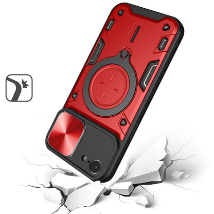 For Apple iPhone 17E /16E Hybrid Magnetic 360° Ring Kickstand, MagSafe Compatible, Durable Full Camera Lens Protection Case Cover