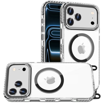 Transparent Magnetic Lanyard Shockproof Hybrid Clear Grip Durable Camera Protection TPU Anti-Slip Design