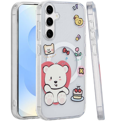 For Samsung Galaxy S23 FE /Fan Edition Durable Fashion IMD Printed Design TPU Slim Shockproof Protective Case with Stylish Pattern Case Cover