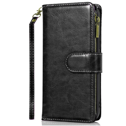 Phone Case for Google Pixel 11 / 11 Pro Luxury Leather Wallet Card Holder Zipper Pocket Money Storage Protective Grip Design with Strap Cover