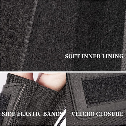 For Apple iPhone 16 Pro (6.3") Pouch Case Universal Horizontal Canvas with Credit Card ID Slot and Belt Clip Loop Holster Cell Phone Holder Cover [Black]