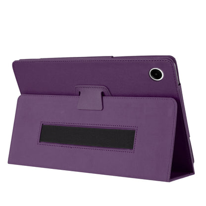 Tablet Case for T-Mobile Revvl TAB 2 5G Foldable Trifold Stand PU Vegan Leather Folio Kickstand Slim Lightweight Hard Shell Cover