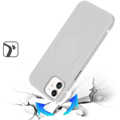 Phone Case for Apple iPhone 11 Super Magnetic Compatible with MagSafe Matte Hybrid TPU Shockproof Protective Durable Grip Edge Slim Fit Cover
