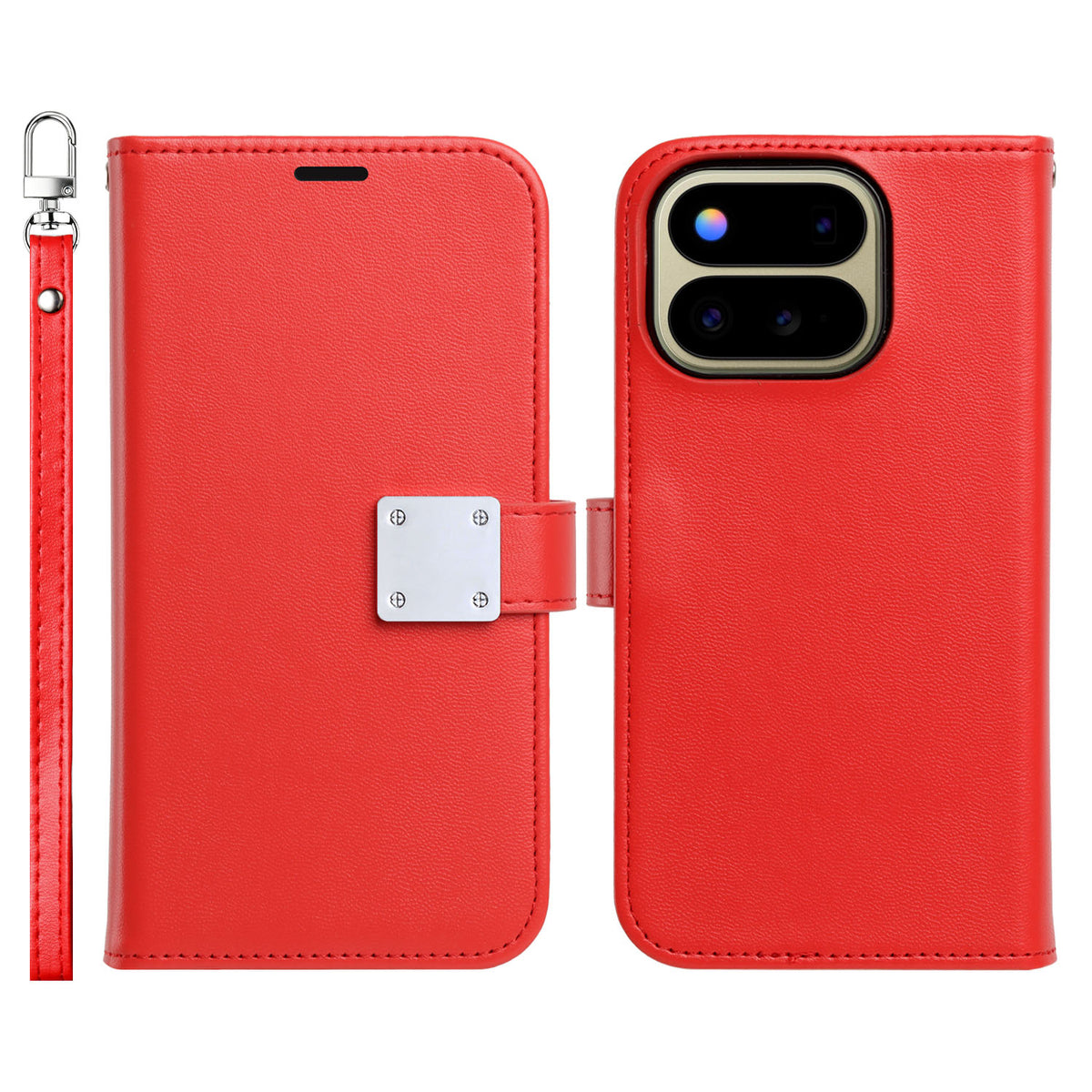 Phone Case for Google Pixel 11 Pro Fold Wallet Credit Card Holder Hybrid Slim Protective Dual Function Storage PU Leather Flip Pouch Cover