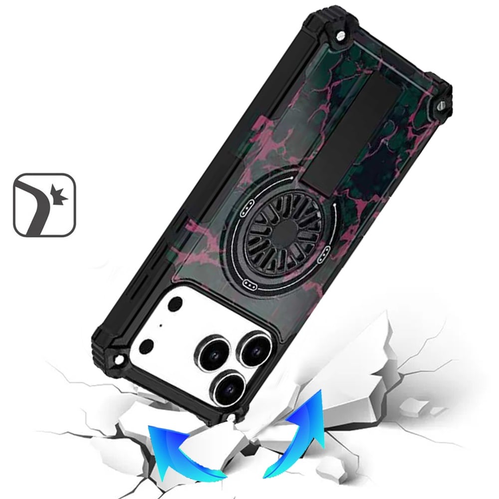 Phone Case for Apple iPhone 18 Pro Max Stylish Design Magnetic Car Mount Friendly Hybrid Rugged Grip Shockproof Kickstand Textured Armor Durable Cover