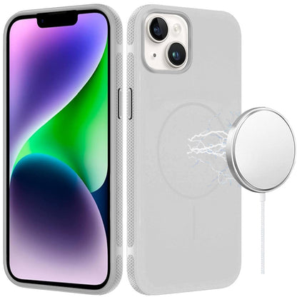 For Apple iPhone 15 Pro Max Super Magnetic Premium Edged Core Matte Thick Hybrid Drop Protection Shockproof Design Case Cover Clear
