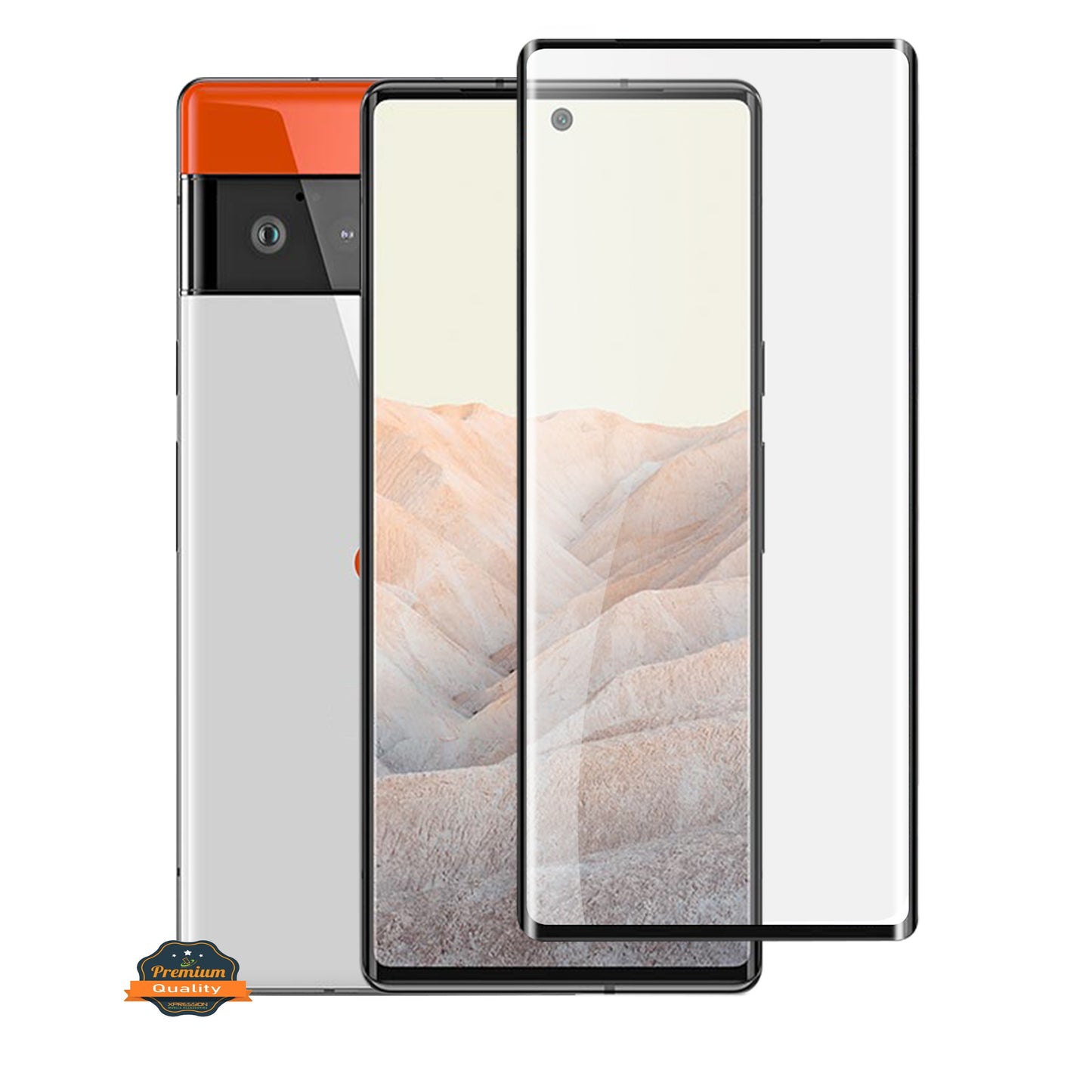 For Samsung Galaxy S9 Premium Tempered Glass Screen Protector Designed to allow full functionality Fingerprint Unlock 3D Curved Edge Glass Full coverage Protector Clear Black
