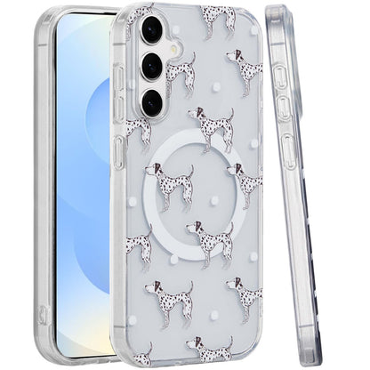 For Samsung Galaxy S25 /S24 Durable Fashion IMD Printed Design TPU Slim Shockproof Protective Case with Stylish Pattern Case Cover