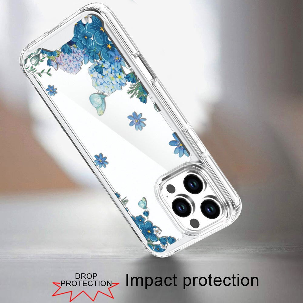 Phone Case for Apple iPhone 16 Pro Max Beautiful Fashion Design TPU Shockproof Hybrid Rubber PC Slim Lightweight Protective Stylish Pattern Cover
