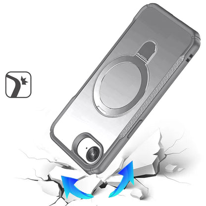 Matte Finish Magnetic Ring Hybrid Protective Invisible Kickstand Magsafe Compatible