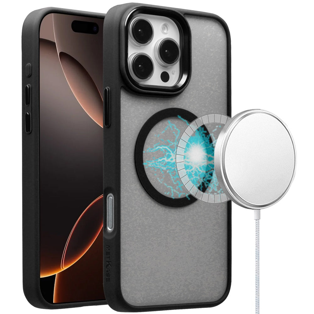 For Apple iPhone 16 Plus (6.7") Magnetic Protective Hybrid Case with MagSafe Compatible Bumper Shockproof Case Cover