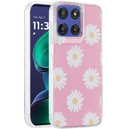 For Motorola Moto G Stylus 5G 2026 /2025 Fashion Layer Design Slim IMD TPU Protective, Shockproof Hybrid Stylish Durable Hard PC Case Cover
