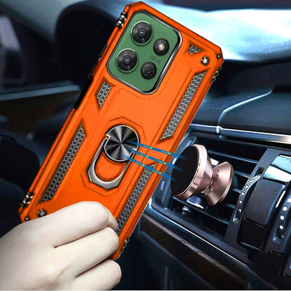 For Motorola Moto G Power 5G 2026 /2025 Hybrid Shockproof Durable 360 Degree Rotatable Ring Stand Holder Kickstand Fit Magnetic Car Mount Case Cover