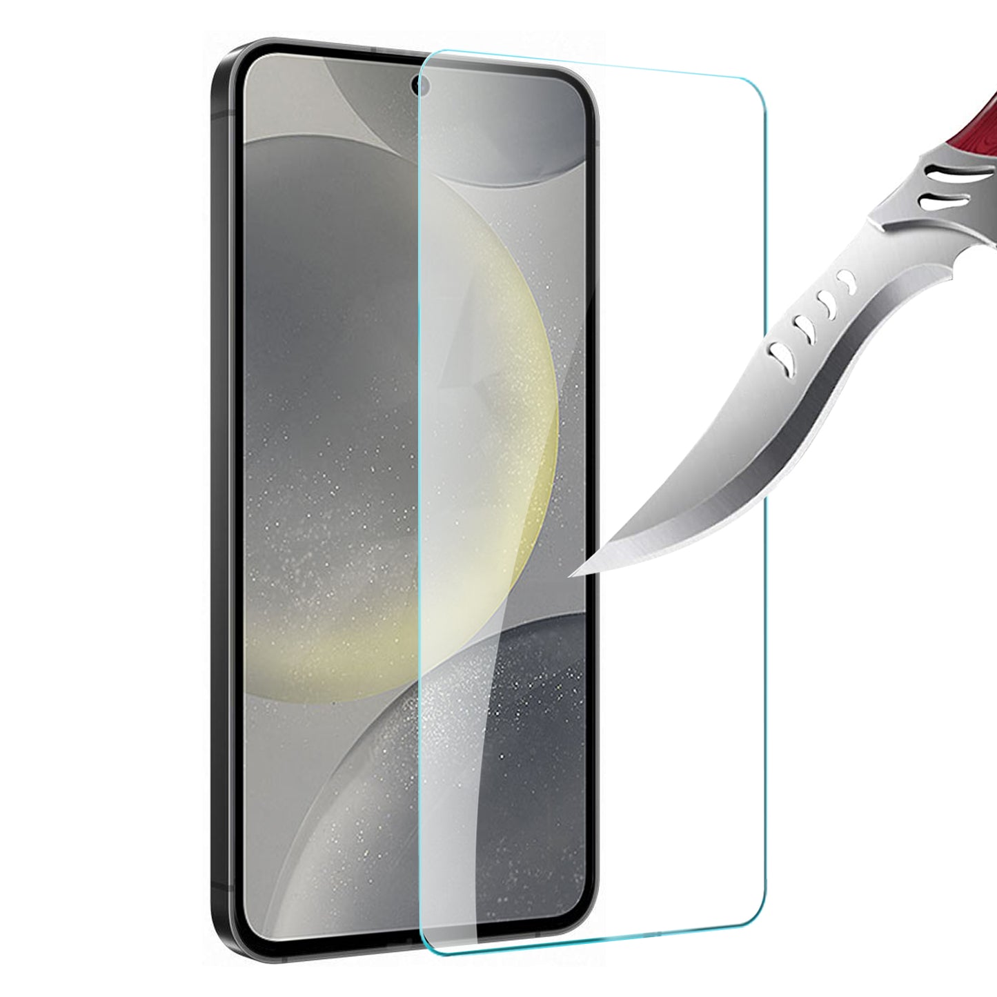 Screen Protector for Samsung Galaxy S26 FE /S26 Fan Edition Premium 9H Tempered Glass HD Clear Screen Protector Fingerprint Resistant Durable Screen Guard Clear