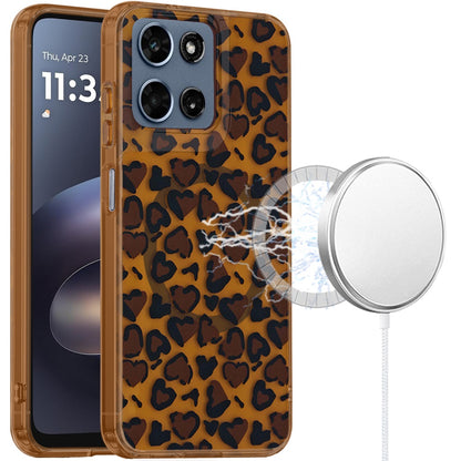 Phone Case for Motorola Moto G Play 5G 2026 Stylish Design Shockproof Magnetic Magsafe Compatible TPU IMD Print Rugged Grip Drop Protection Slim Fashion Cover
