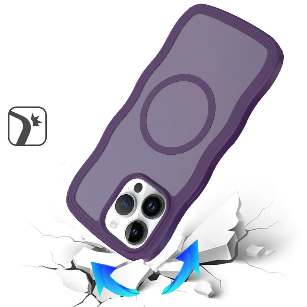 For Apple iPhone 13 Pro Max Grip Hand Magnetic Hybrid Case Shockproof Protection Matte Skin Rubber TPU + PC Case Cover
